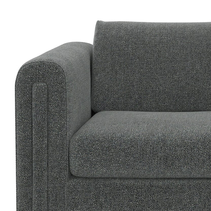 WYNDENHALL Drayton 61 inch Wide Contemporary Loveseat Sofa in Tightly Woven Performance Fabric - Â 61 W x 38 D x 30 H