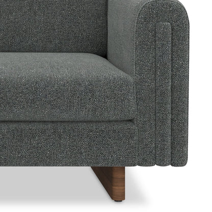 WYNDENHALL Drayton 84 Wide Contemporary Sofa in Tightly Woven Performance Fabric - 84 W x 38 D x 30 H,