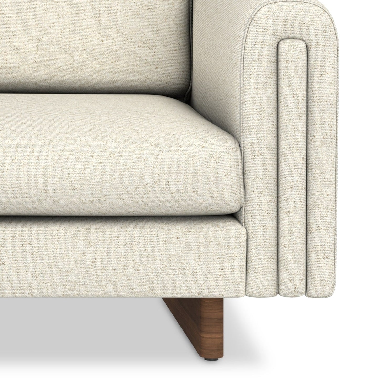 WYNDENHALL Drayton 84 Wide Contemporary Sofa in Tightly Woven Performance Fabric - 84 W x 38 D x 30 H,