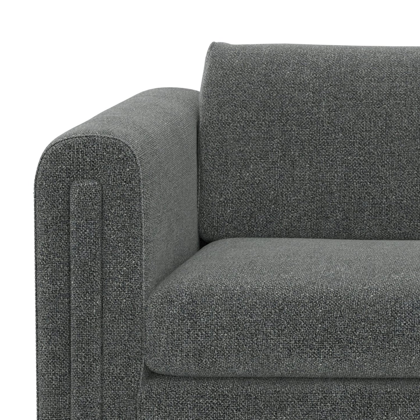 WYNDENHALL Drayton 84 Wide Contemporary Sofa in Tightly Woven Performance Fabric - 84 W x 38 D x 30 H,