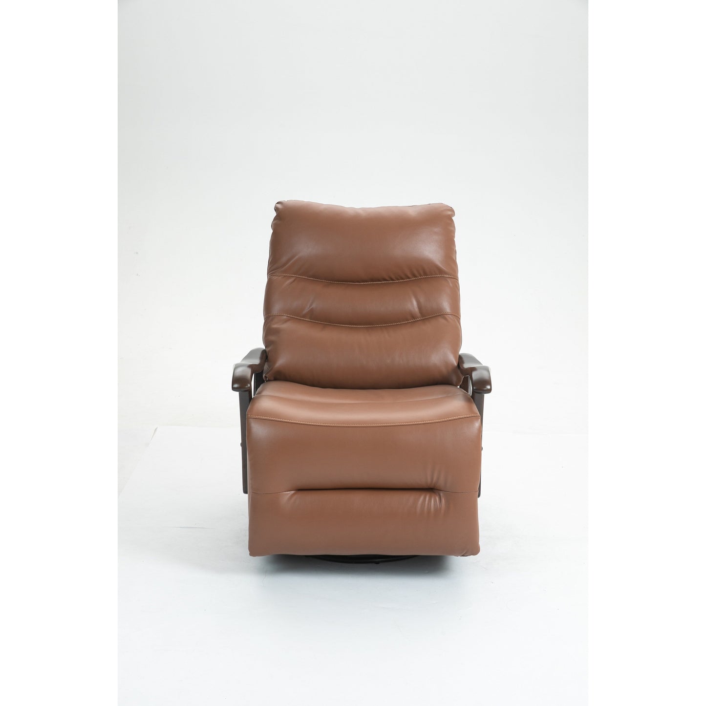 Water-Resistant Swivel Power Recliner Chair with USB Port, Solid Wood Armrests, and Gentle Rocking Function