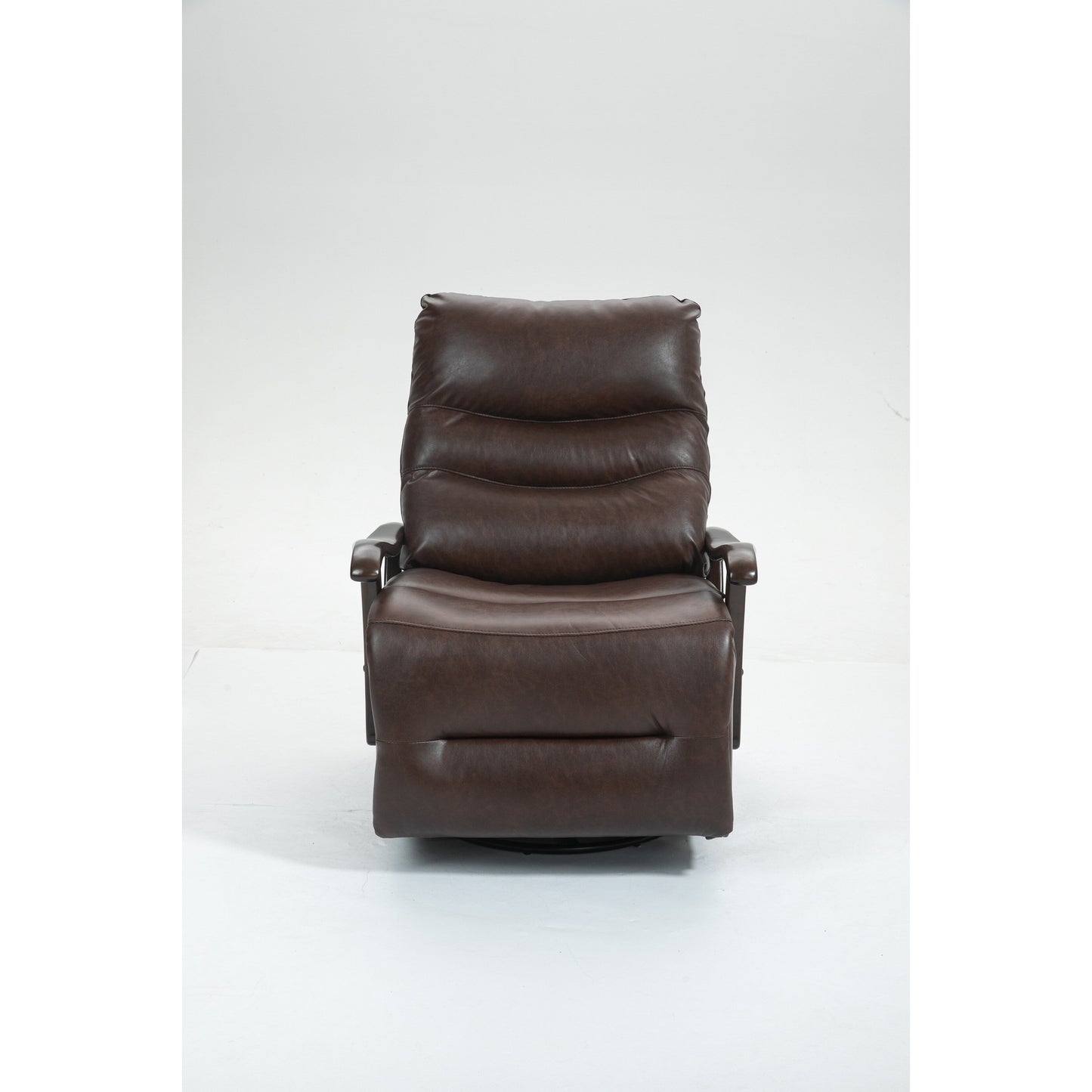 Water-Resistant Swivel Power Recliner Chair with USB Port, Solid Wood Armrests, and Gentle Rocking Function
