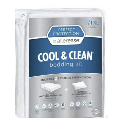 Waterproof Fitted Mattress Protector Twin to Twin XL