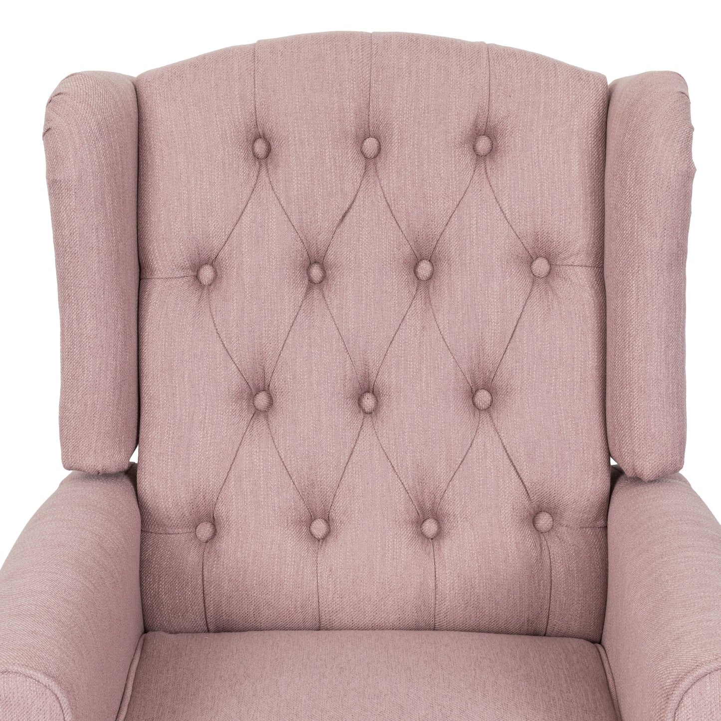 Wellscross Contemporary Tufted Fabric Push Back Recliner by Christopher Knight Home