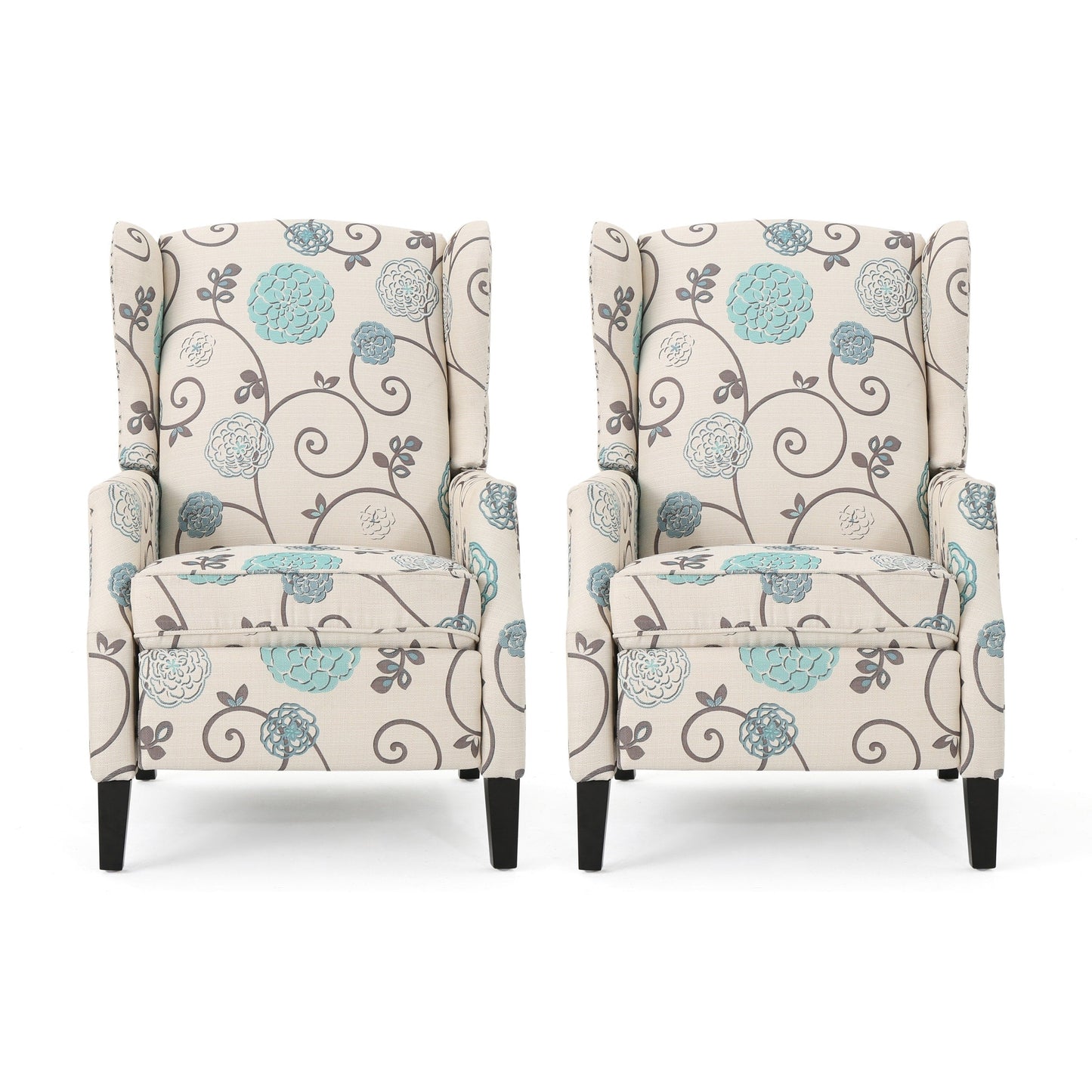 Wescott Contemporary Recliners (Set of 2) by Christopher Knight Home