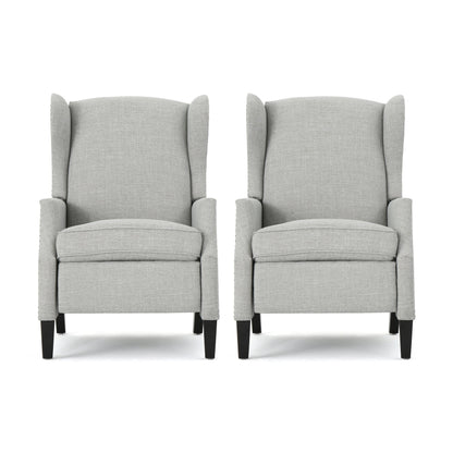 Wescott Contemporary Recliners (Set of 2) by Christopher Knight Home