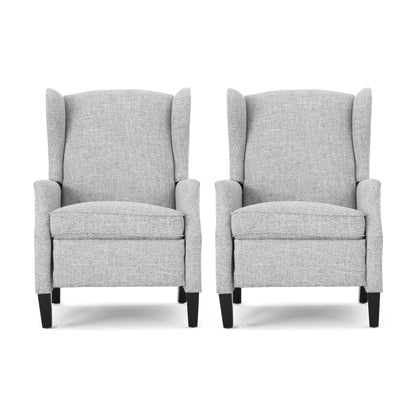 Wescott Contemporary Recliners (Set of 2) by Christopher Knight Home