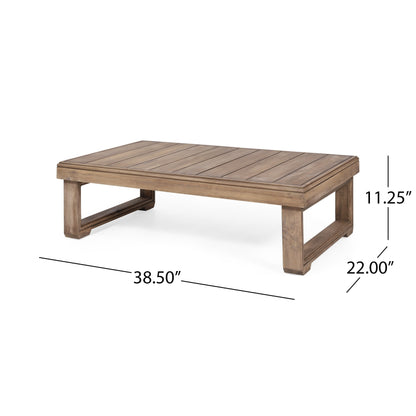 Westchester 4-piece Acacia Patio Chat Set by Christopher Knight Home