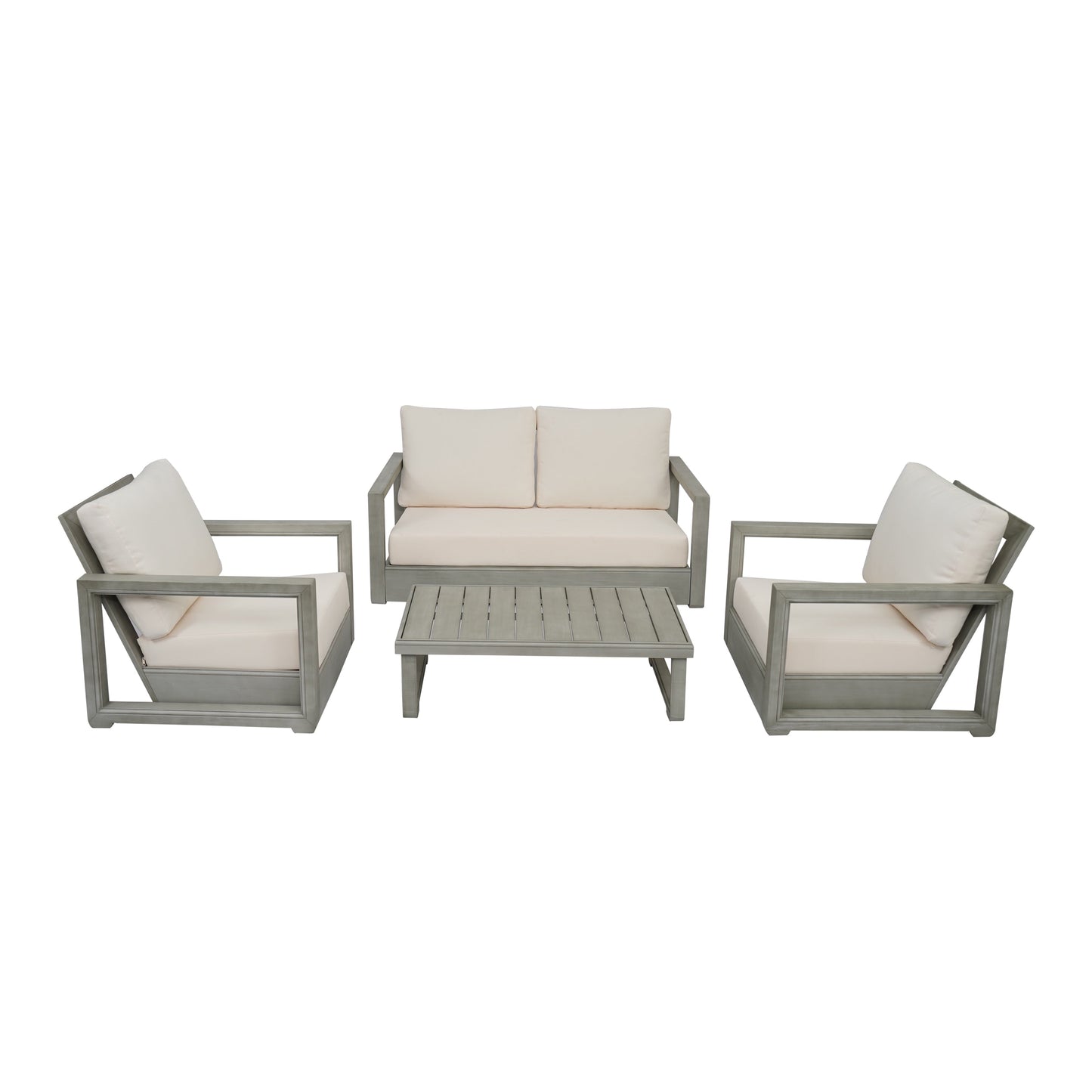Westchester 4-piece Acacia Patio Chat Set by Christopher Knight Home