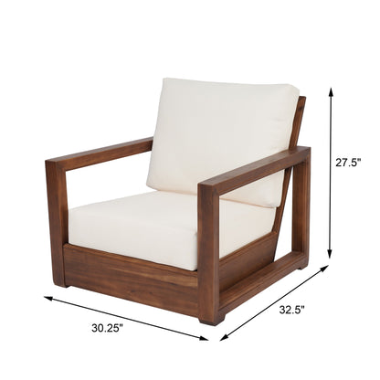 Westchester 4-piece Acacia Patio Chat Set by Christopher Knight Home