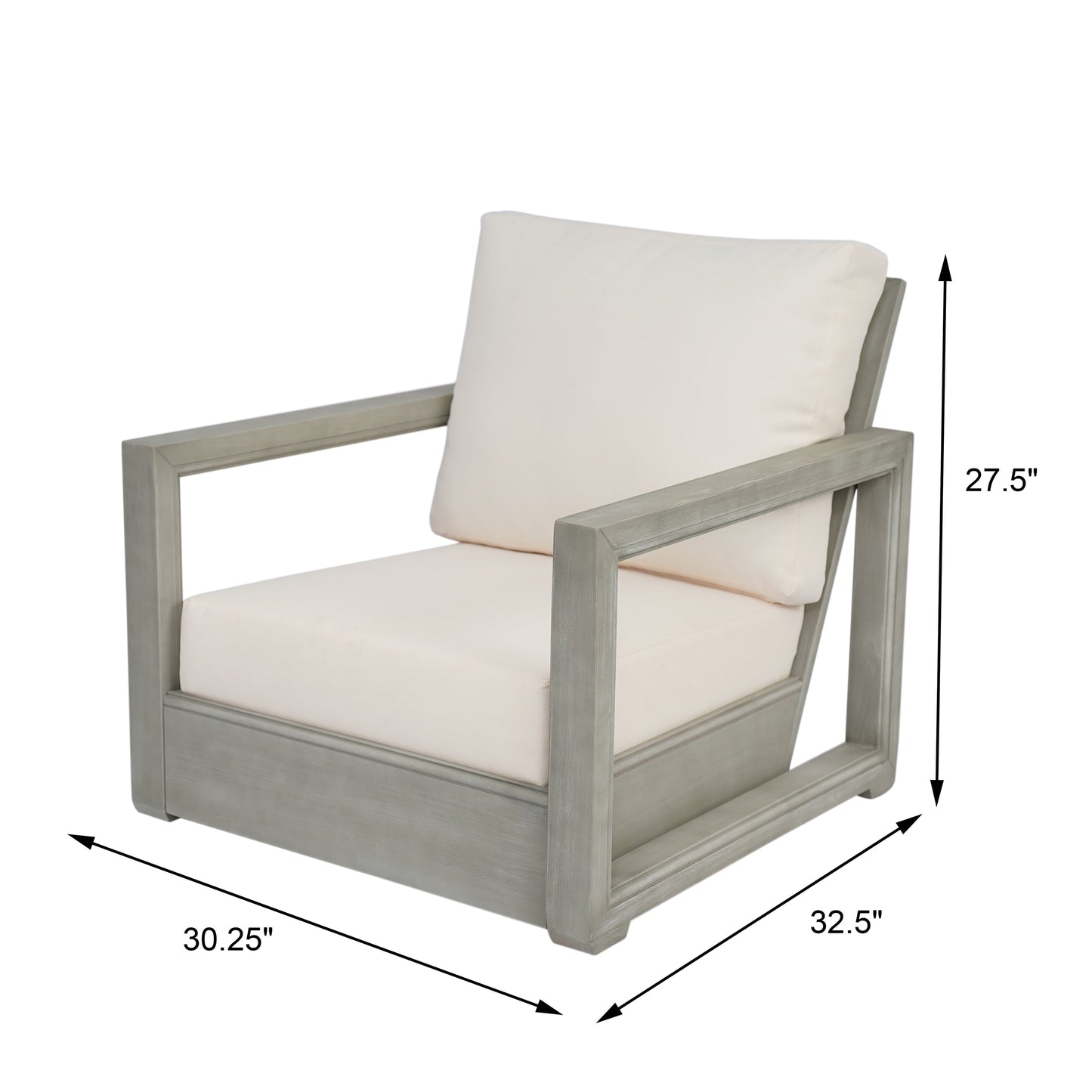 Westchester 4-piece Acacia Patio Chat Set by Christopher Knight Home