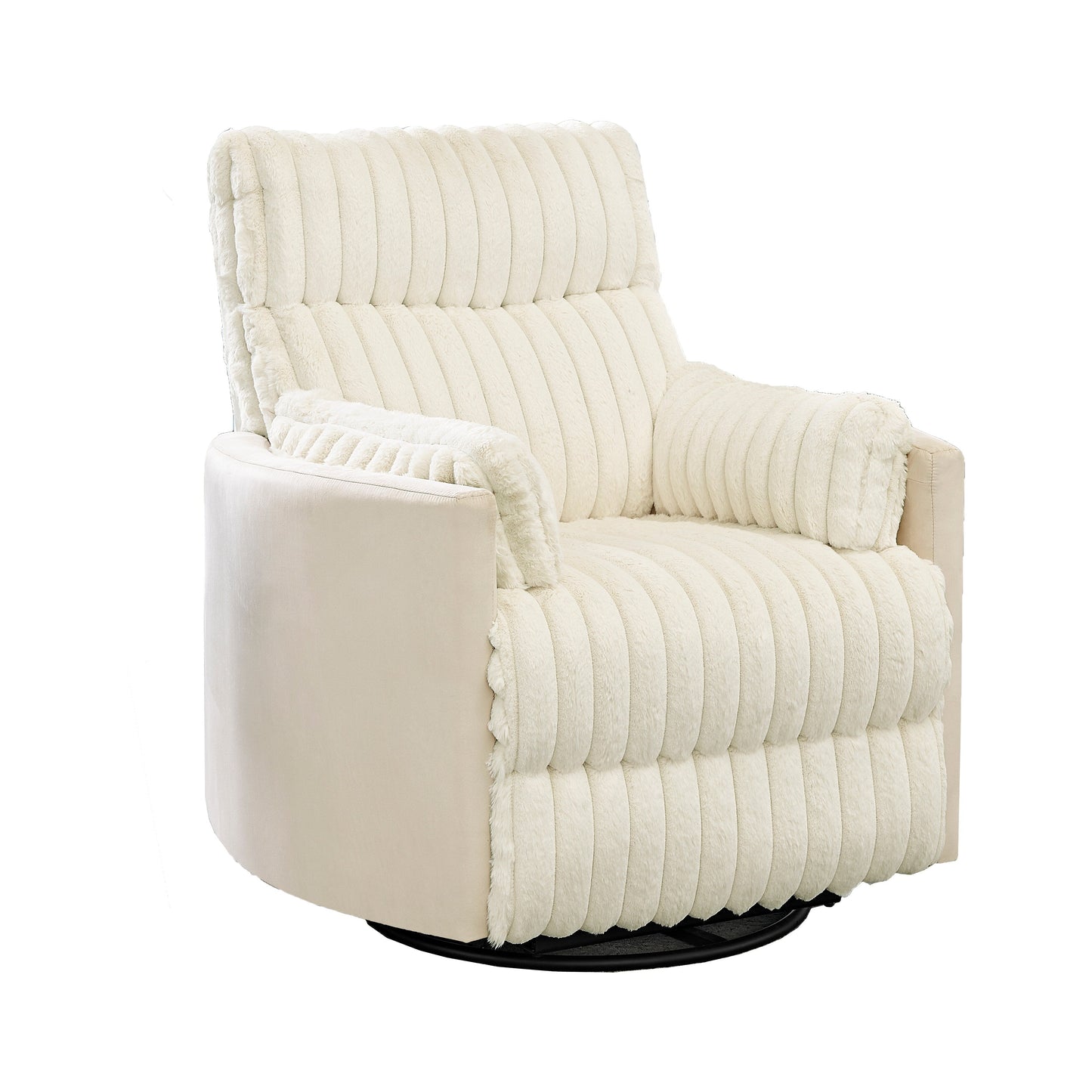 Wide Wale Corduroy Upholstery Manual Recliner