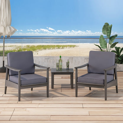 Willowbrook Wood Club Chair (Set of 2) by Christopher Knight Home