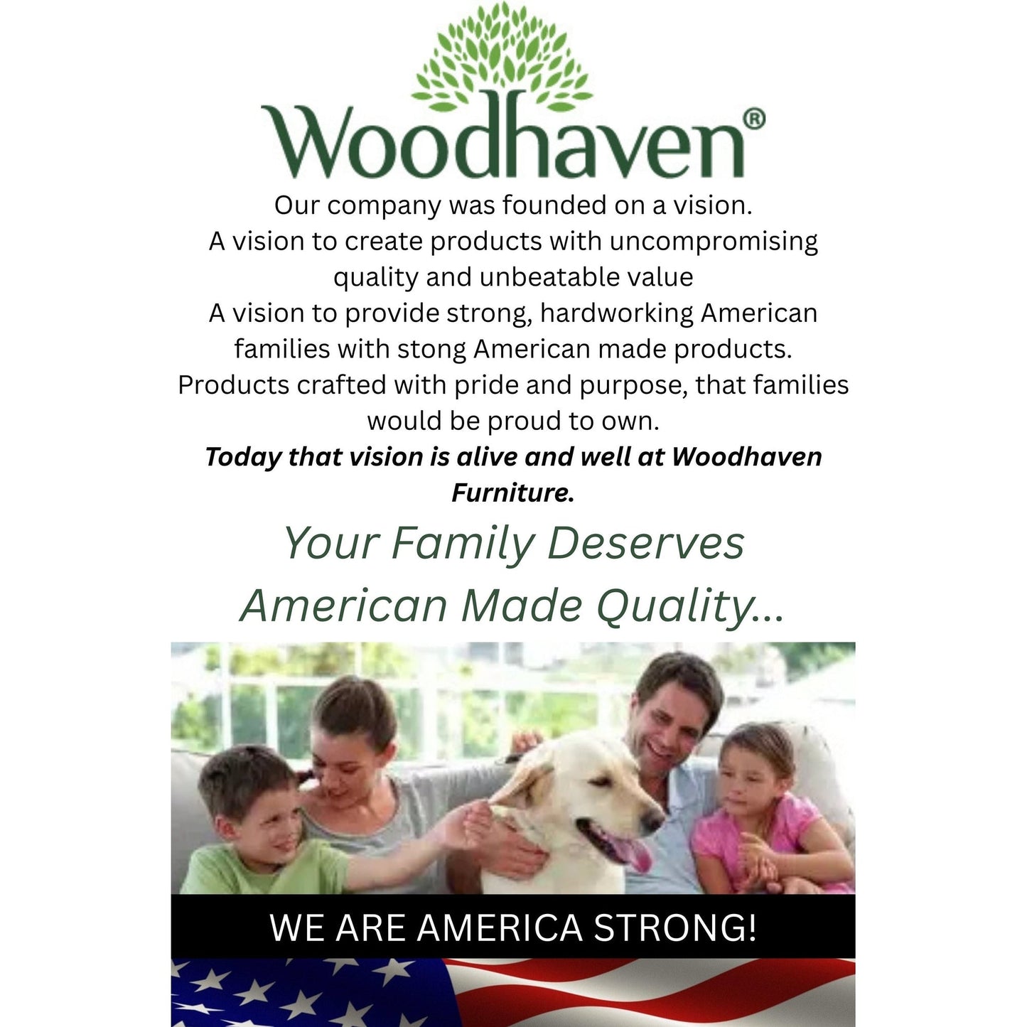 Woodhaven Furniture Timberline Rocking Recliner