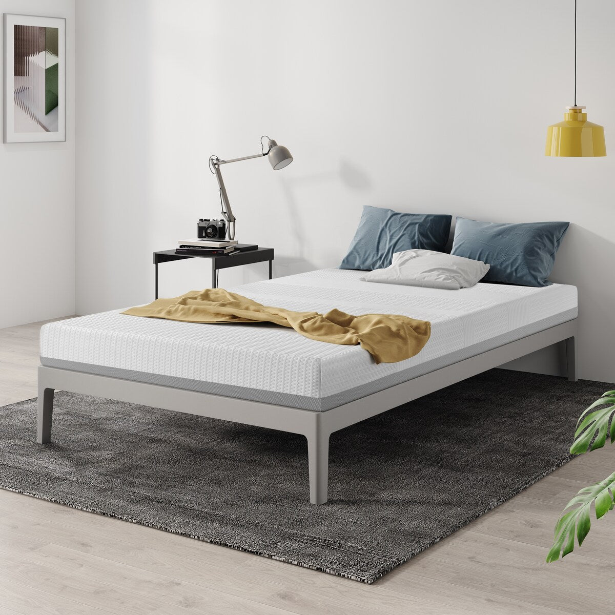 Xyrielle 6 Gel & Charcoal Infused Memory Foam Mattress