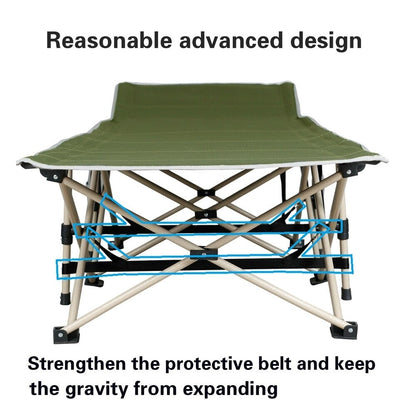 Yaheetech Folding Camping Cot Portable Metal Folding Camping Bed Outdoor Indoor