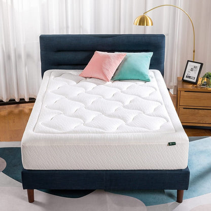 ZINUS 12 Inch Cloud Memory Foam Mattress, Pressure Relieving, Bed-in-a-Box, CertiPUR-US Certified