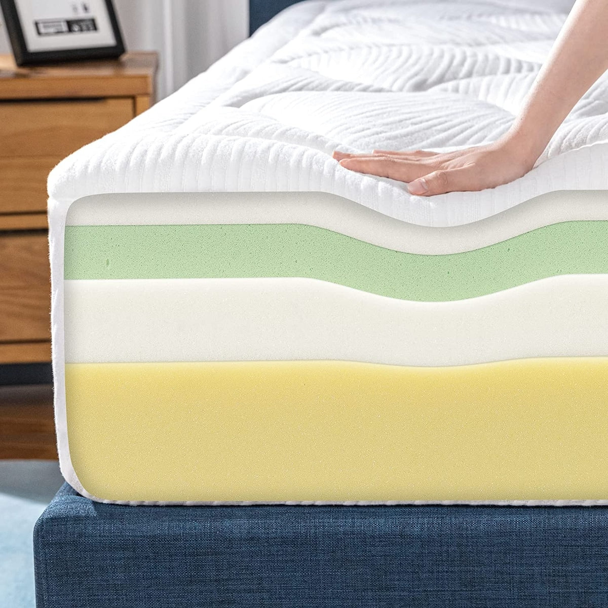 ZINUS 12 Inch Cloud Memory Foam Mattress, Pressure Relieving, Bed-in-a-Box, CertiPUR-US Certified