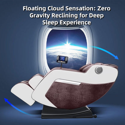 Zero Gravity Massage Chair with Hip Heating, Foot Massage & Full Airbag Coverage