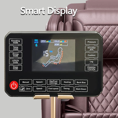 Zero Gravity Massage Chair with Hip Heating, Foot Massage & Full Airbag Coverage