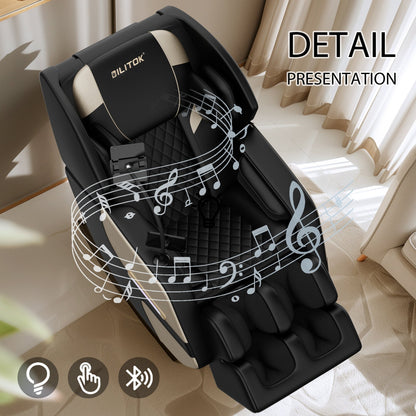 Zero Gravity Massage Recliner with Air Massage, Heating & Bluetooth Speakers