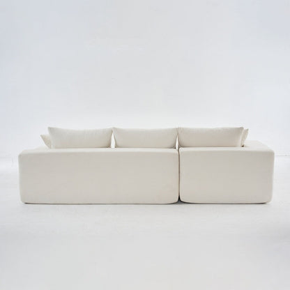 extra large deep modular sofa, cloud sofa 4-person sofa
