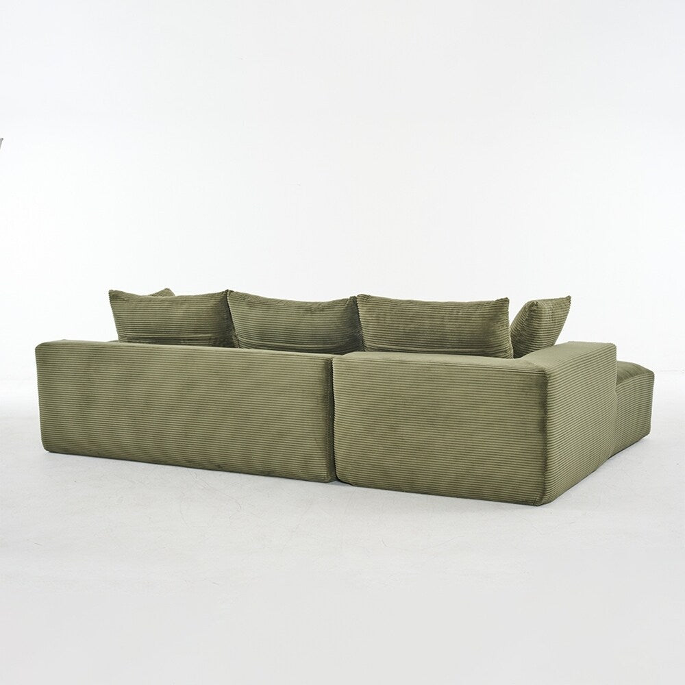 extra large deep modular sofa, cloud sofa 4-person sofa