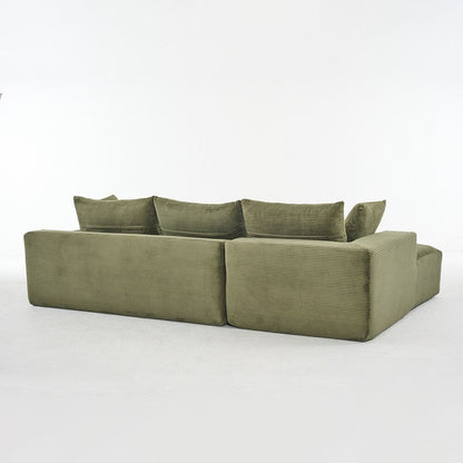 extra large deep modular sofa, cloud sofa 4-person sofa