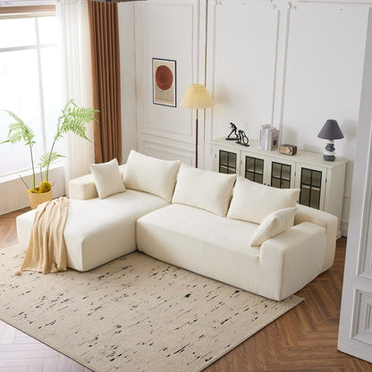 extra large deep modular sofa, cloud sofa 4-person sofa