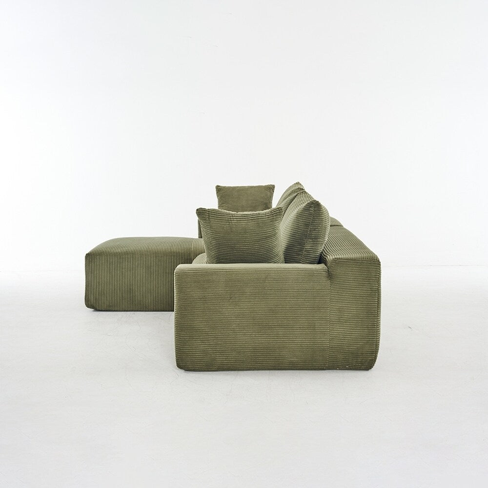 extra large deep modular sofa, cloud sofa 4-person sofa