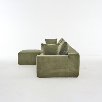 extra large deep modular sofa, cloud sofa 4-person sofa