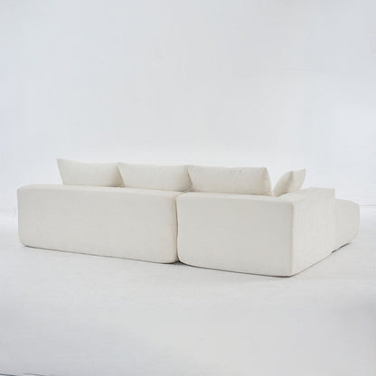 extra large deep modular sofa, cloud sofa 4-person sofa