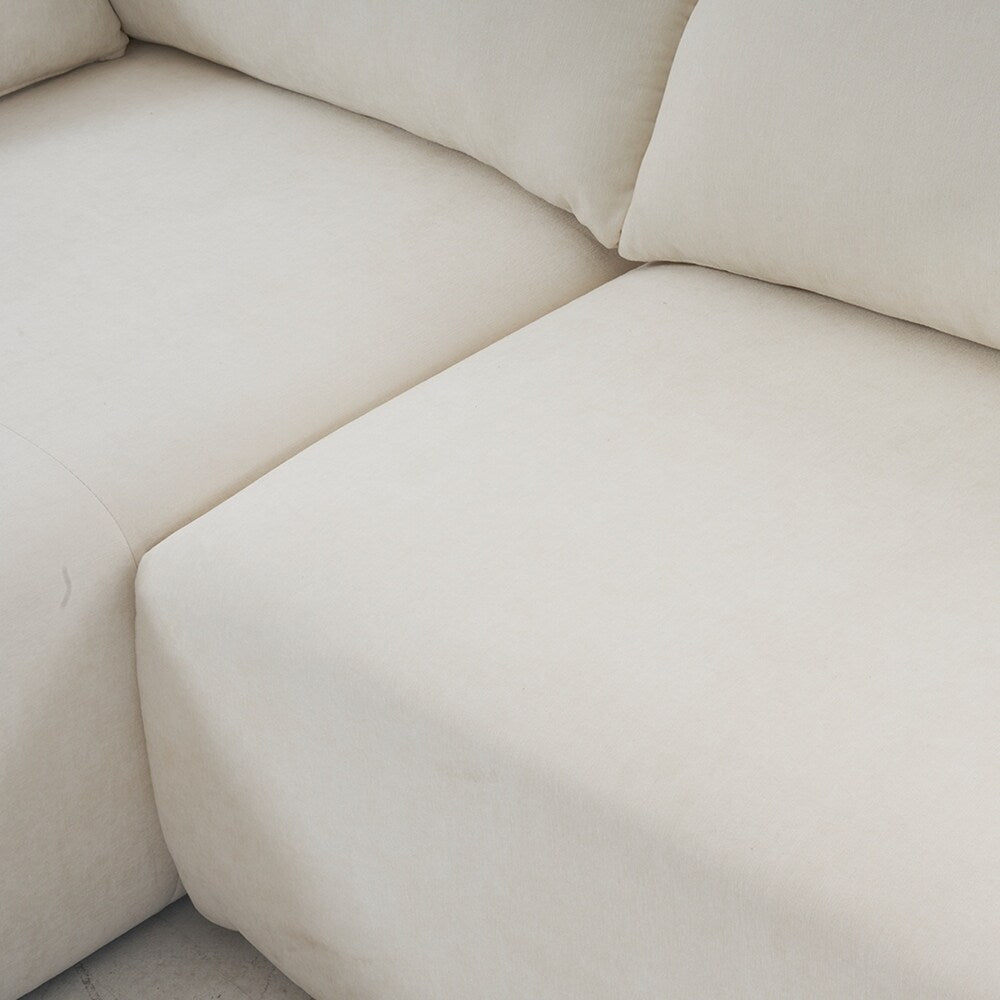 extra large deep modular sofa, cloud sofa 4-person sofa