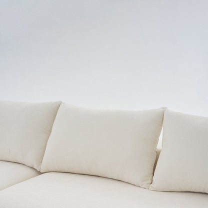 extra large deep modular sofa, cloud sofa 4-person sofa
