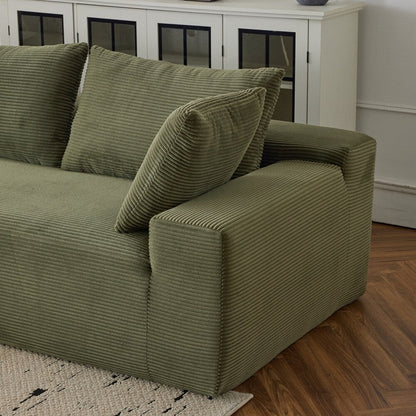 extra large deep modular sofa, cloud sofa 4-person sofa