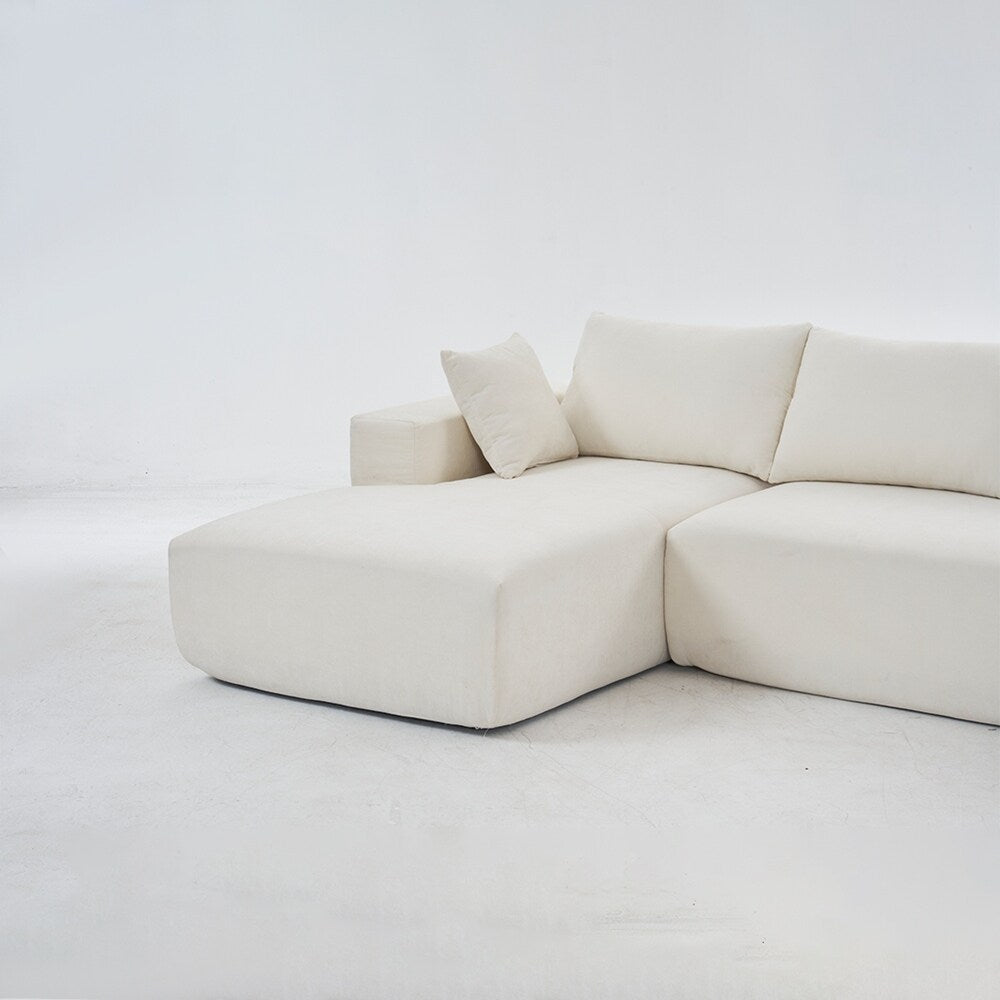 extra large deep modular sofa, cloud sofa 4-person sofa