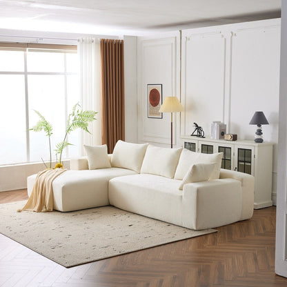 extra large deep modular sofa, cloud sofa 4-person sofa