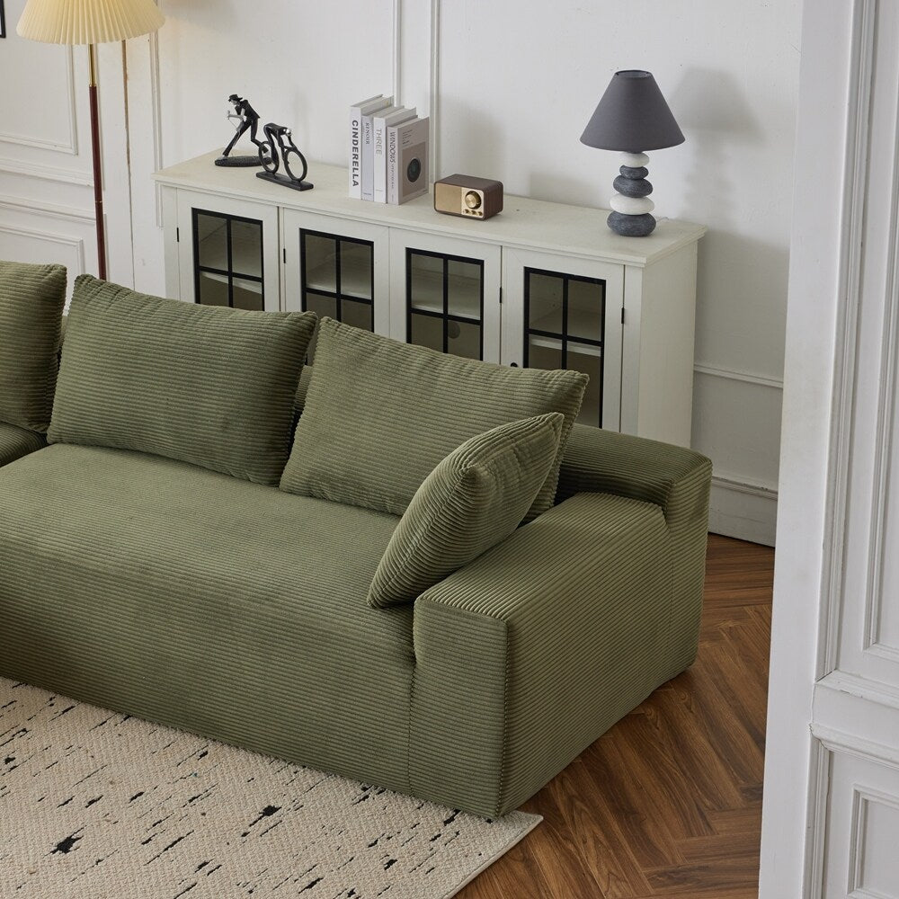 extra large deep modular sofa, cloud sofa 4-person sofa