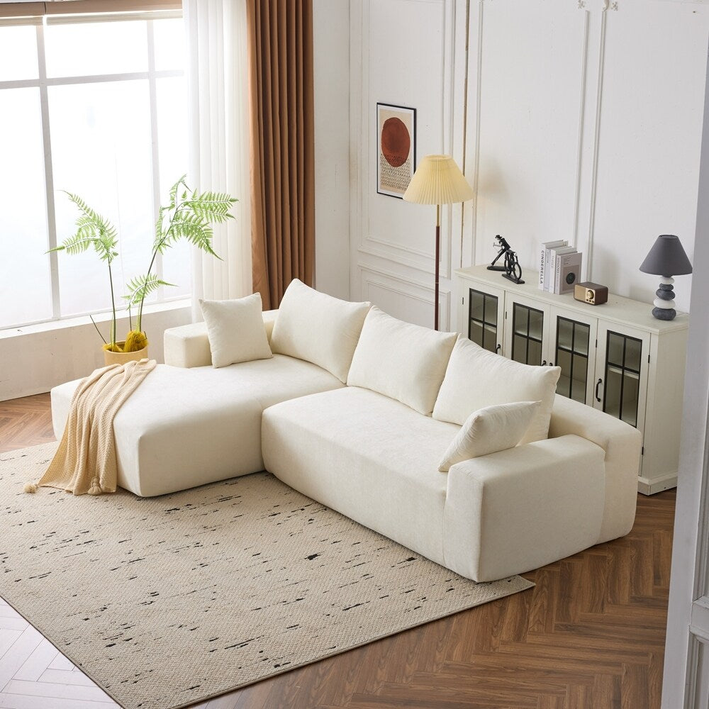 extra large deep modular sofa, cloud sofa 4-person sofa