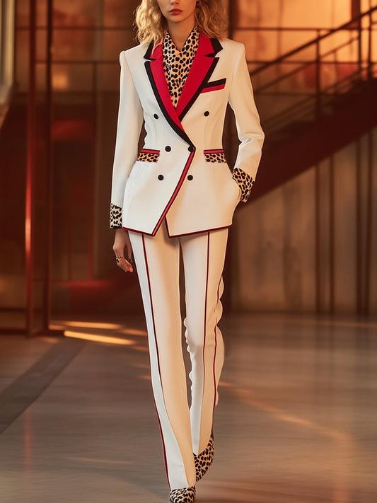24-Hour-Shipping Comfortable Velvet Suit With Red Stripe Design