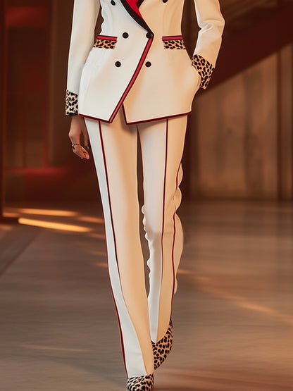 24-Hour-Shipping Comfortable Velvet Suit With Red Stripe Design