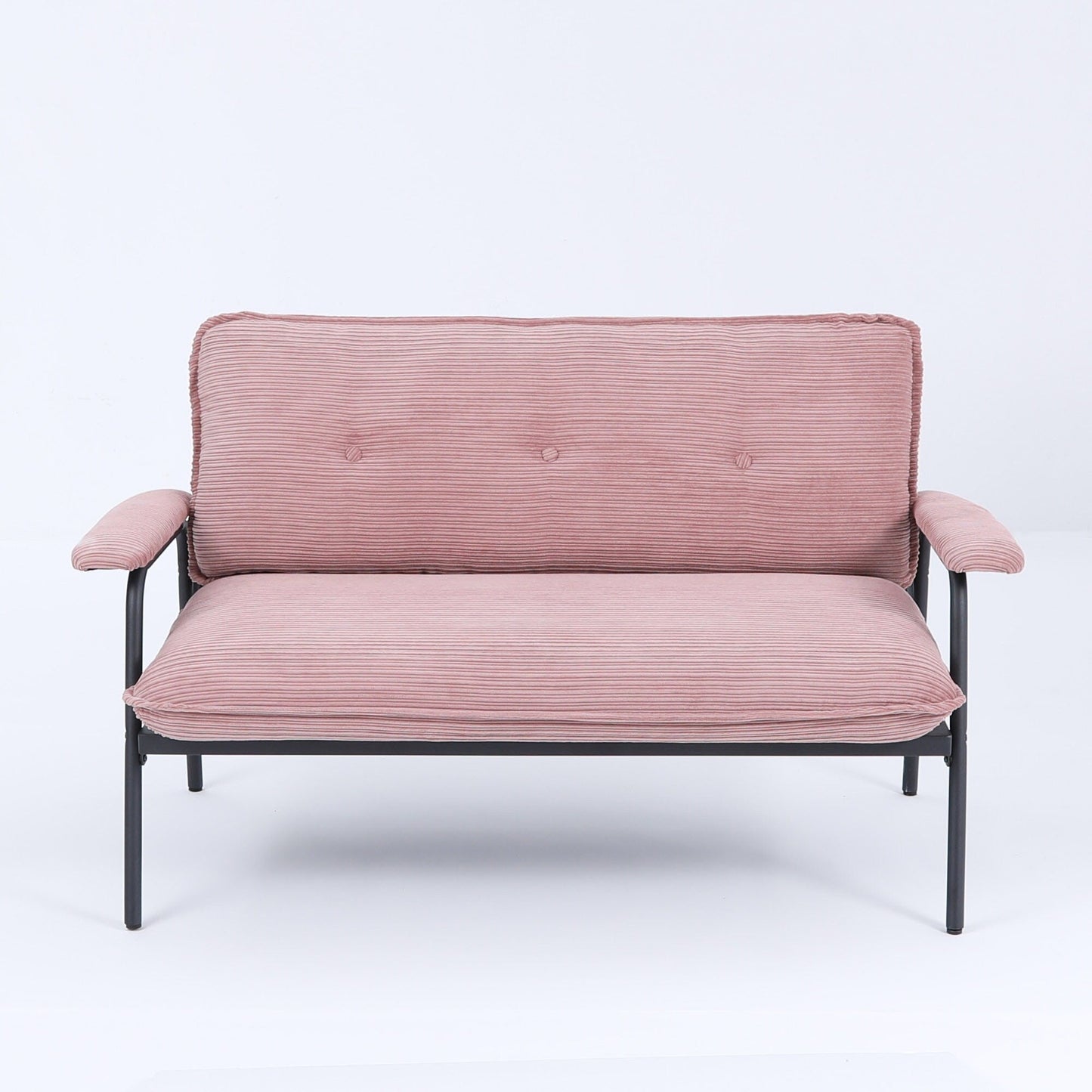ompact 53 Inch Sofa 2-Seater with Metal Frame Modern Design Ideal for Small Spaces