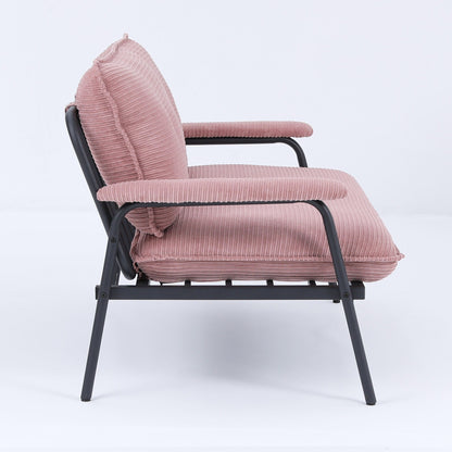 ompact 53 Inch Sofa 2-Seater with Metal Frame Modern Design Ideal for Small Spaces