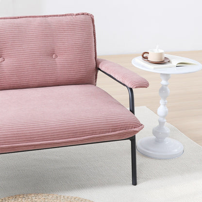 ompact 53 Inch Sofa 2-Seater with Metal Frame Modern Design Ideal for Small Spaces