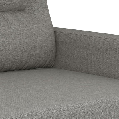 vidaXL 2-Seater Sofa Dark Gray 47.2 Fabric - 54.3 x 30.3 x 31.5