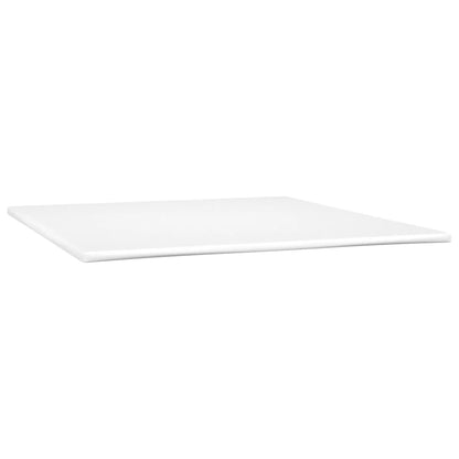 vidaXL Bed Frame Box Spring Bed Base with Mattress for Bedroom Faux Leather