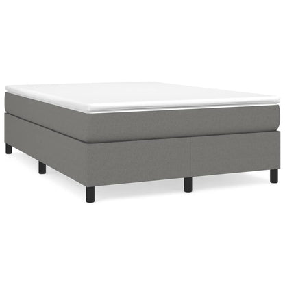 vidaXL Bed Frame Box Spring Platform Bed Base Frame Mattress Foundation Fabric