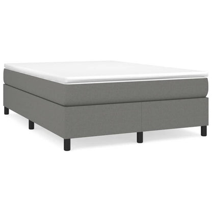 vidaXL Bed Frame Box Spring Platform Bed Base Frame Mattress Foundation Fabric
