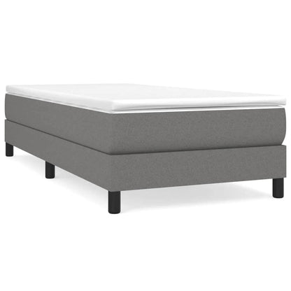 vidaXL Bed Frame Box Spring Platform Bed Base Frame Mattress Foundation Fabric