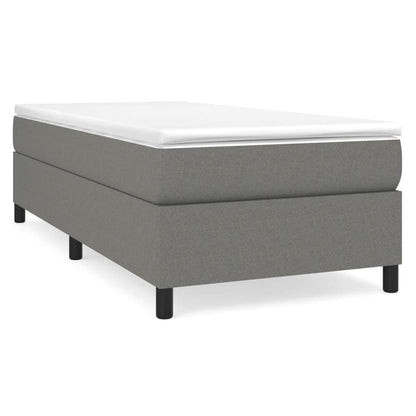 vidaXL Bed Frame Box Spring Platform Bed Base Frame Mattress Foundation Fabric